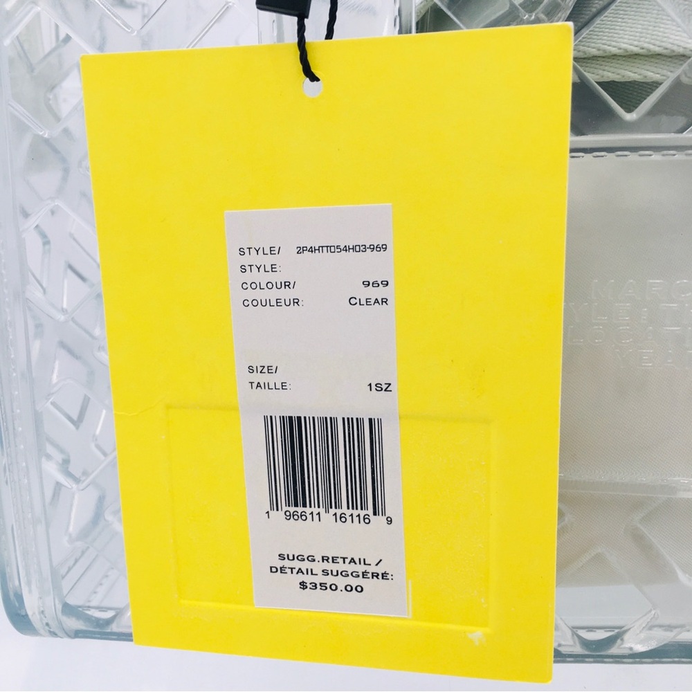 Marc Jacobs The Jelly Tote Bag clear color - Picture 10 of 10